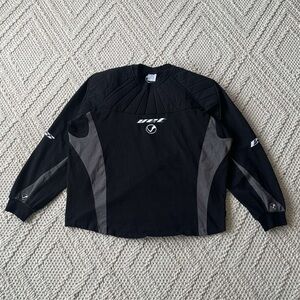 23SS Vetements Oversized Padded Logo Appliquéd Gamer Longsleeve Shirt